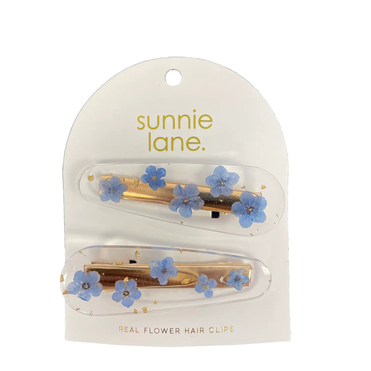 Forget Me Not Pressed Flower Hair Clip