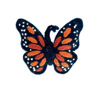 Load image into Gallery viewer, Monarch Butterfly Embroidered Wool Ornament
