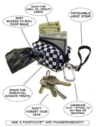 Load image into Gallery viewer, poopyCUTE: Fashionable Waste Bag Holder-METALLIC Rain
