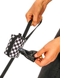 Load image into Gallery viewer, poopyCUTE: Fashionable Waste Bag Holder-INDY Check Bl
