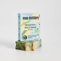Load image into Gallery viewer, Sequoia + Wild Sage Bar Soap
