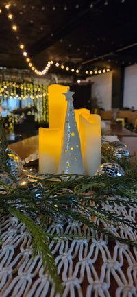 Load image into Gallery viewer, Ceramic Holiday Tree Luminaries // Sat. Nov. 21st // 12-2pm

