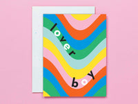 Load image into Gallery viewer, Lover Boy • Rainbow Love or or Friendship Card
