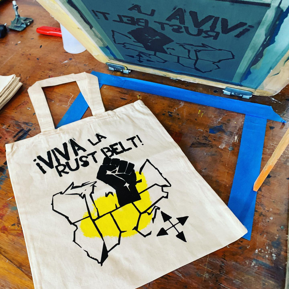 Viva La Rustbelt Tote Bag