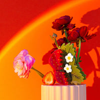 Load image into Gallery viewer, Strawberries and Flowers Hair Claw
