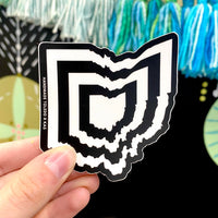 Load image into Gallery viewer, Trippy Ohio Vinyl Sticker
