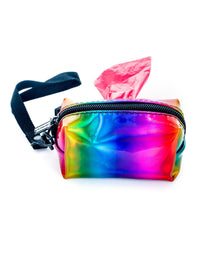 Load image into Gallery viewer, poopyCUTE: Fashionable Waste Bag Holder-METALLIC Rain
