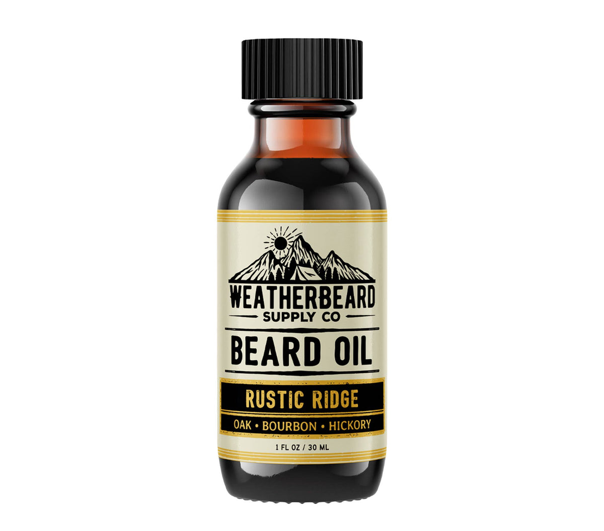 Rustic Ridge Beard Oil (Oak, Bourbon, Hickory)