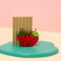 Load image into Gallery viewer, Strawberries French Barrette
