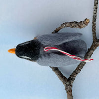 Load image into Gallery viewer, Robin Felt Wool Bird Ornament
