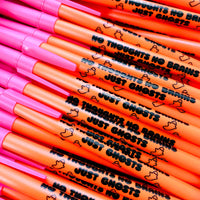 Load image into Gallery viewer, No Thoughts No Brains Just Ghosts Halloween Ballpoint Pen
