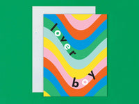 Load image into Gallery viewer, Lover Boy • Rainbow Love or or Friendship Card
