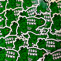 Load image into Gallery viewer, Frogtown Vinyl Sticker
