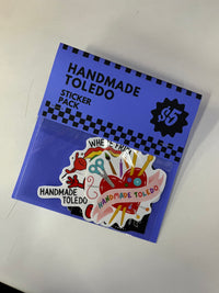 Load image into Gallery viewer, Handmade Toledo $5 Sticker Pack

