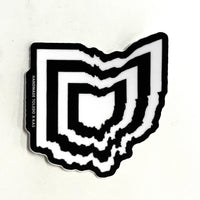 Load image into Gallery viewer, Trippy Ohio Vinyl Sticker
