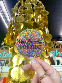 Load image into Gallery viewer, Holographic Logo Sticker
