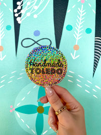 Load image into Gallery viewer, Holographic Logo Sticker
