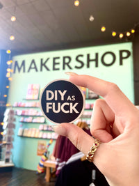 Load image into Gallery viewer, Small DIY AF Circle Sticker
