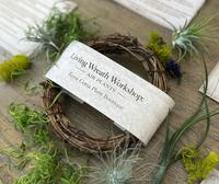 Load image into Gallery viewer, Living Wreaths : Air Plants with Terra Cotta Plant Boutique // Sat. March 14th // 1pm - 3pm
