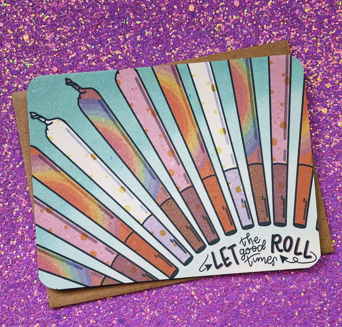 Let The Good Times Roll Greeting Card