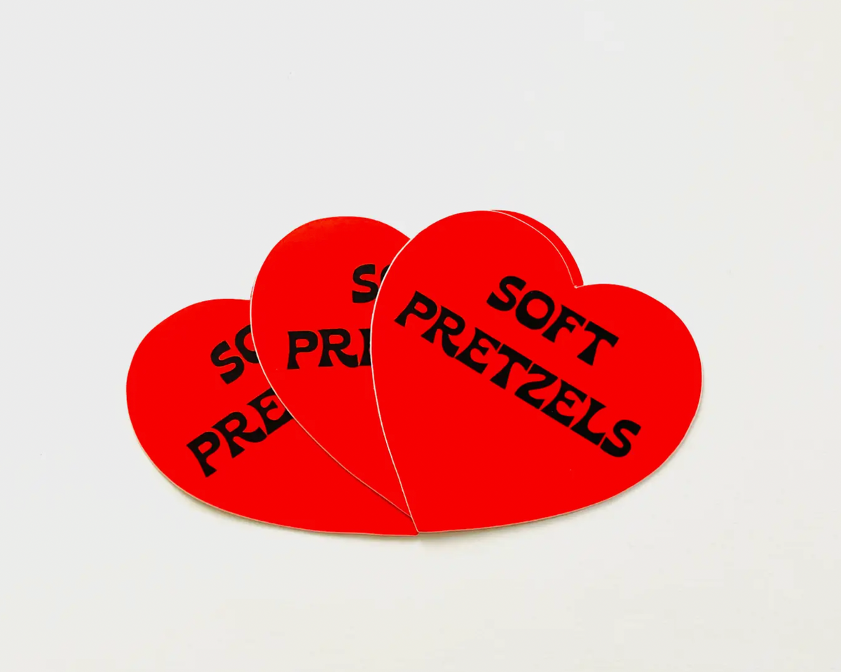 Soft Pretzels Sticker