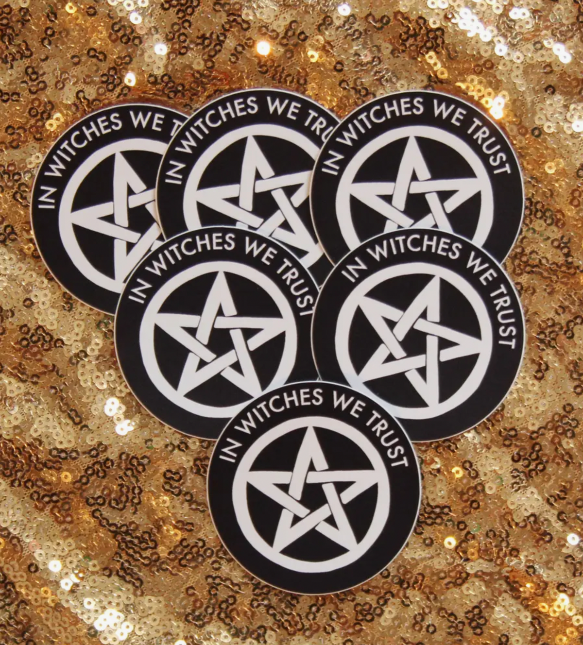 In Witches We Trust Sticker