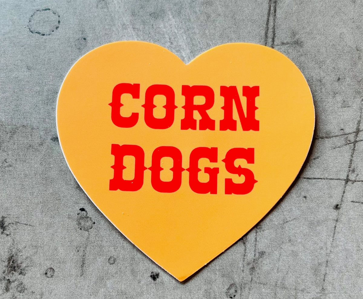 Corn Dogs Sticker