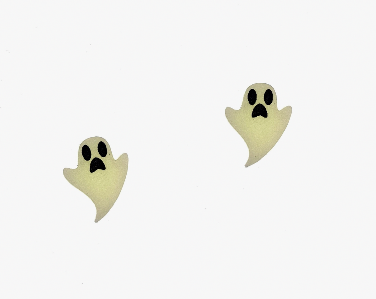 Ghost Stud Earrings
