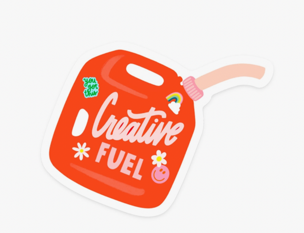 Creative Fuel Sticker