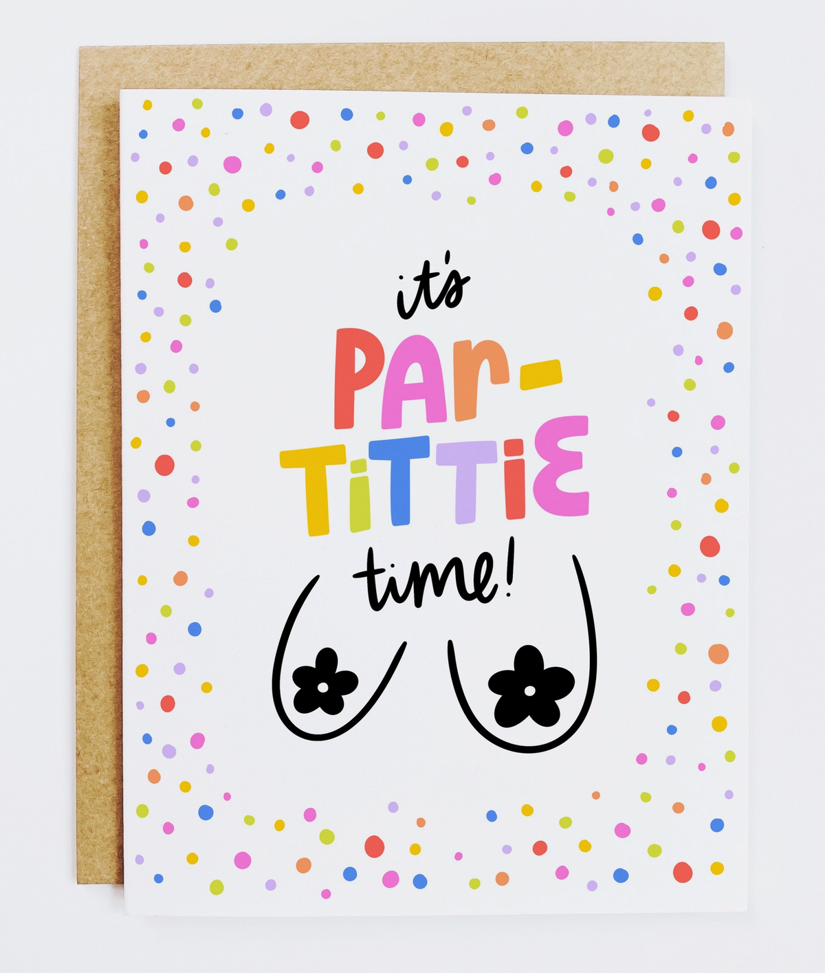 Par-Tittie Time Greeting Card