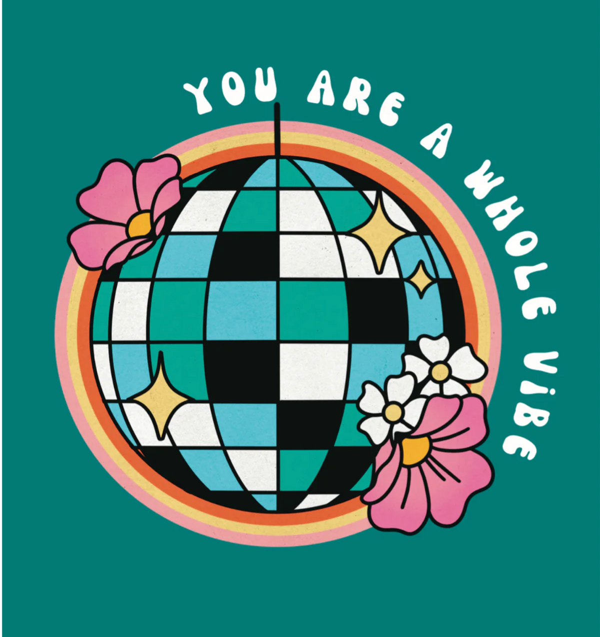 A Whole Vibe Greeting Card