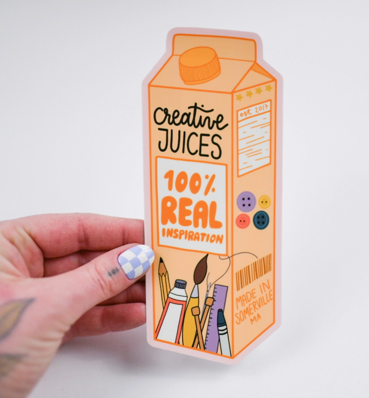 Creative Juices Sticker