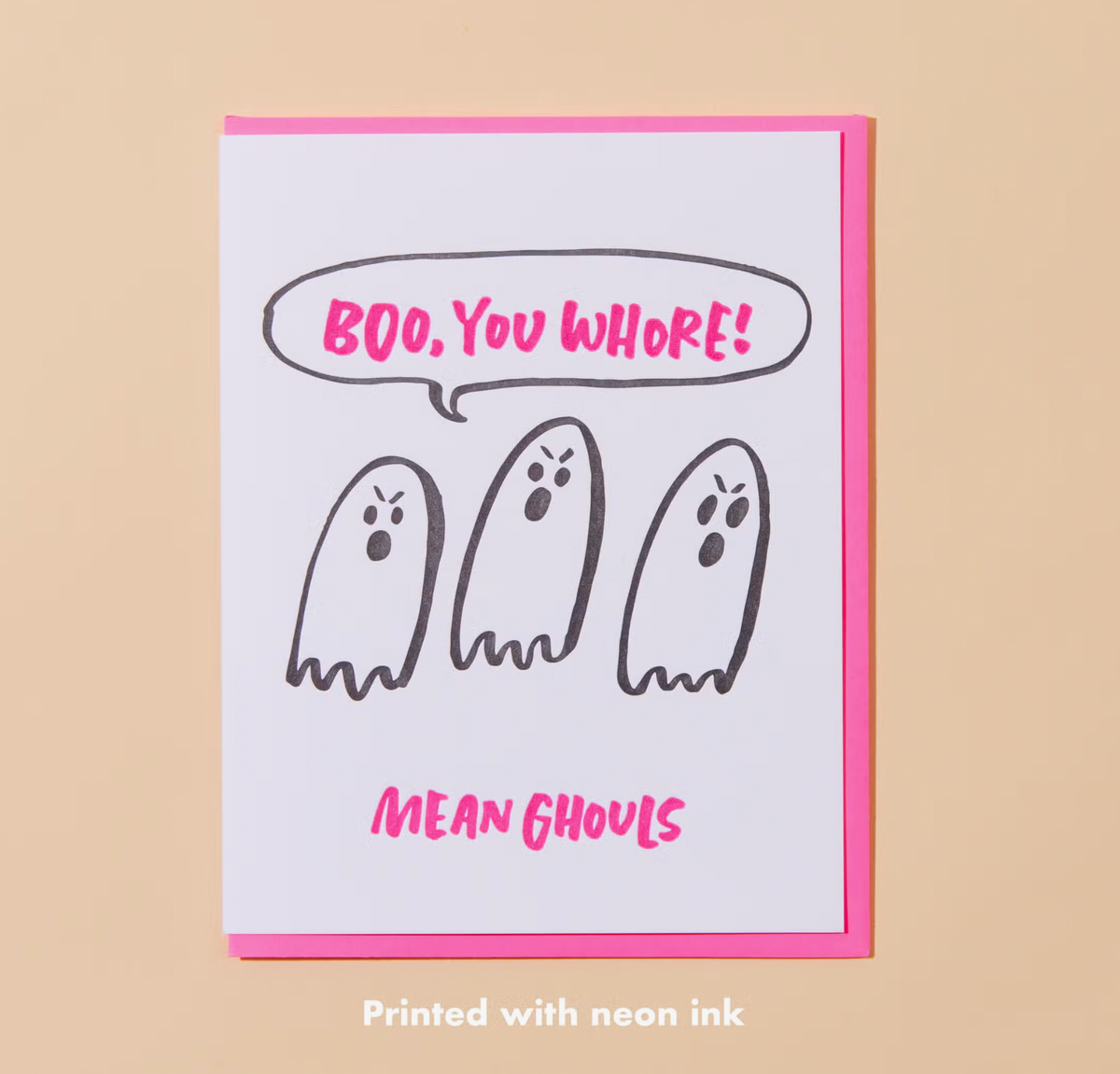 Mean Girls Ghosts Greeting Card