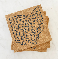 Load image into Gallery viewer, Ohio Counties Coaster Set
