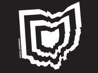 Load image into Gallery viewer, Trippy Ohio Vinyl Sticker
