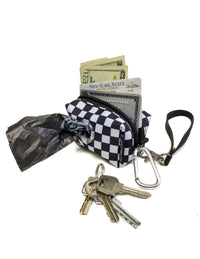 Load image into Gallery viewer, poopyCUTE: Fashionable Waste Bag Holder-INDY Check Bl

