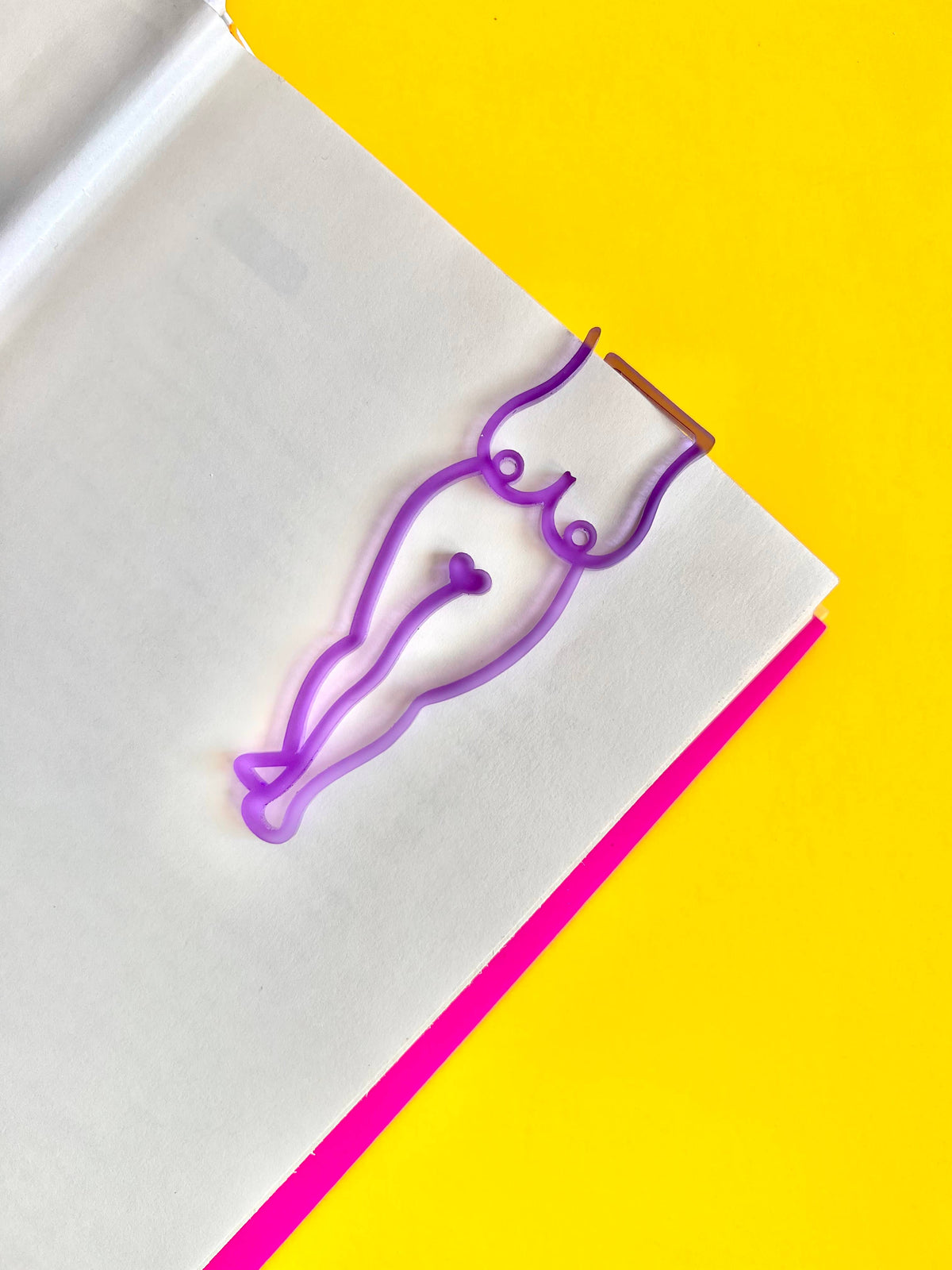 Nipclip Bookmark: Frosted Purple