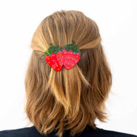 Load image into Gallery viewer, Strawberries French Barrette
