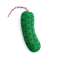 Load image into Gallery viewer, Pickle Felt Wool  Ornament
