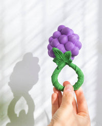 Load image into Gallery viewer, Grape Rattle Toy
