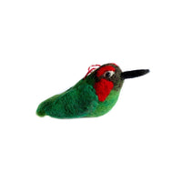 Load image into Gallery viewer, Hummingbird Felt Wool Ornament
