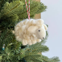 Load image into Gallery viewer, Sheep Felt Wool Ornament

