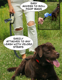 Load image into Gallery viewer, poopyCUTE: Fashionable Waste Bag Holder-METALLIC Rain
