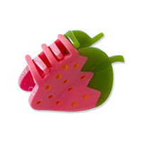 Load image into Gallery viewer, Mini Pink Strawberry Hair Claw
