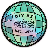 Load image into Gallery viewer, Holographic DIY AF Disco Ball Sticker
