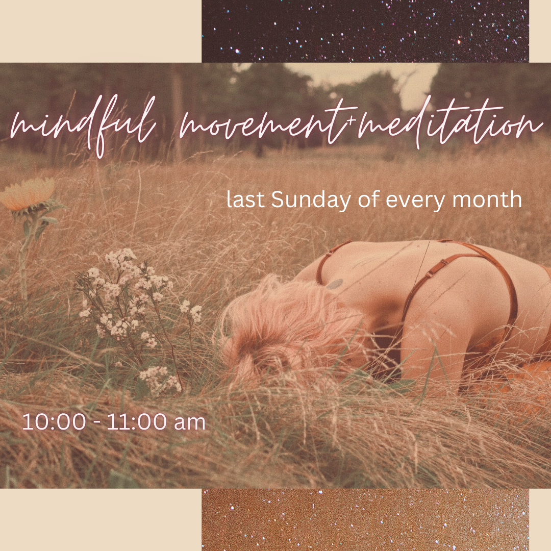 Morning Movement & Meditation // Sun. July 28th // 10–11A // $15
