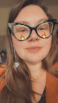 Load and play video in Gallery viewer, Oh Sew Betty! Disco Danglies - Earrings
