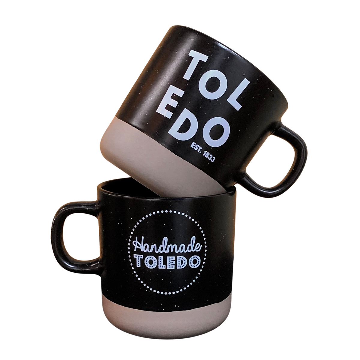 11oz Toledo Speckle Black Mug