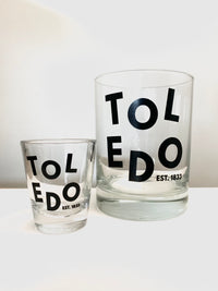 Load image into Gallery viewer, Toledo Rocks Glass

