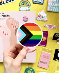 Load image into Gallery viewer, Progress Flag Sticker
